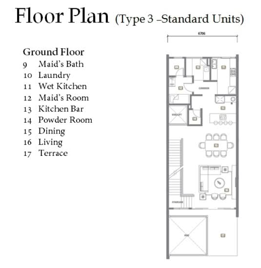 Courtyard Villa, Embun @ Kemensah - Floor Plan - iProperty.com.my