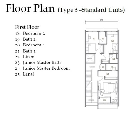 Courtyard Villa, Embun @ Kemensah - Floor Plan - iProperty.com.my