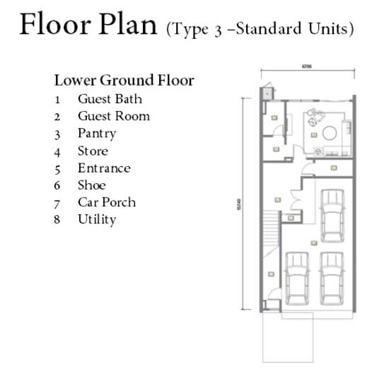 Courtyard Villa, Embun @ Kemensah - Floor Plan - iProperty.com.my