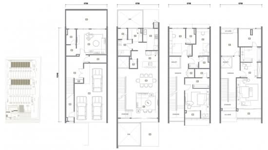 Courtyard Villa, Embun @ Kemensah - Floor Plan - iProperty.com.my