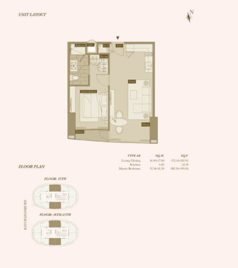 Magnolias Ratchadamri Boulevard - Floor Plan