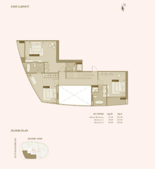 Magnolias Ratchadamri Boulevard - Floor Plan