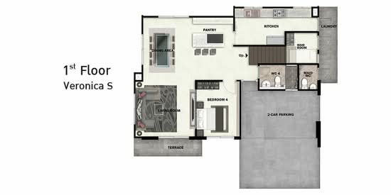 Perfect Place Village Rattanathibet - Floor Plan