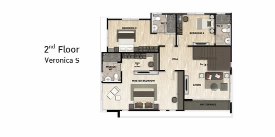Perfect Place Village Rattanathibet - Floor Plan