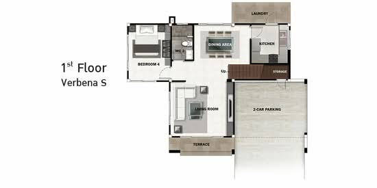 Perfect Place Village Rattanathibet - Floor Plan