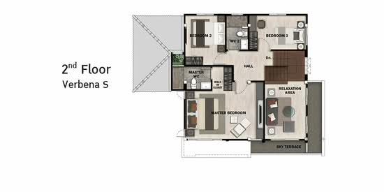 Perfect Place Village Rattanathibet - Floor Plan