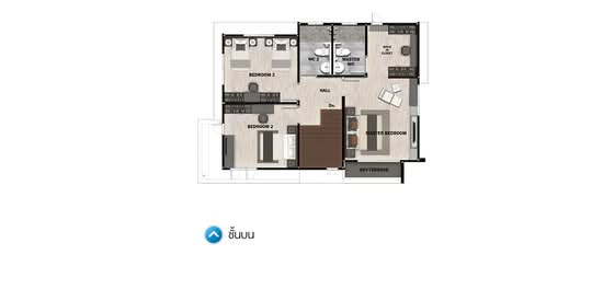 Perfect Place Village Rattanathibet - Floor Plan