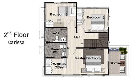 Perfect Place Rama 9-Krungthep Kreetha - Floor Plan