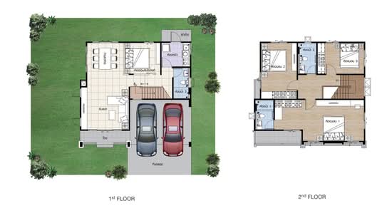 Iconature Rama 2 - Thian Thale : อิคอนเนเจอร์ พระราม 2 - เทียนทะเล - Floor Plan