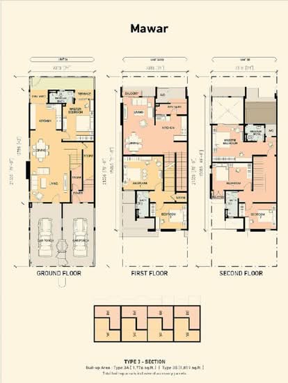 Cempaka Seri @ Kota Seriemas - Floor Plan - iProperty.com.my