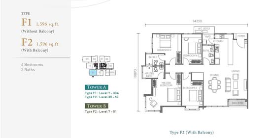 Sunway Serene - Floor Plan - iProperty.com.my