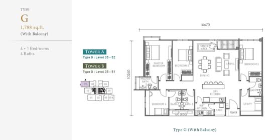 Sunway Serene - Floor Plan - iProperty.com.my