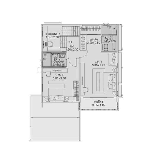 Mantana Srinakarin - Bangna - Floor Plan