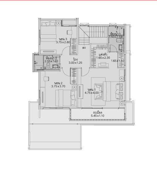 Mantana Srinakarin - Bangna - Floor Plan