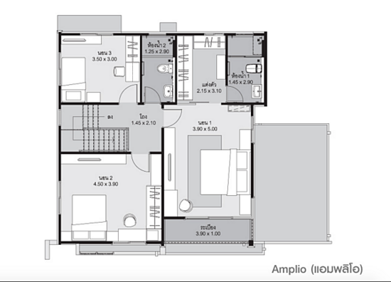 Mantana Srinakarin - Bangna - Floor Plan
