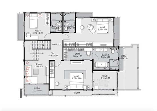 Mantana Srinakarin - Bangna - Floor Plan