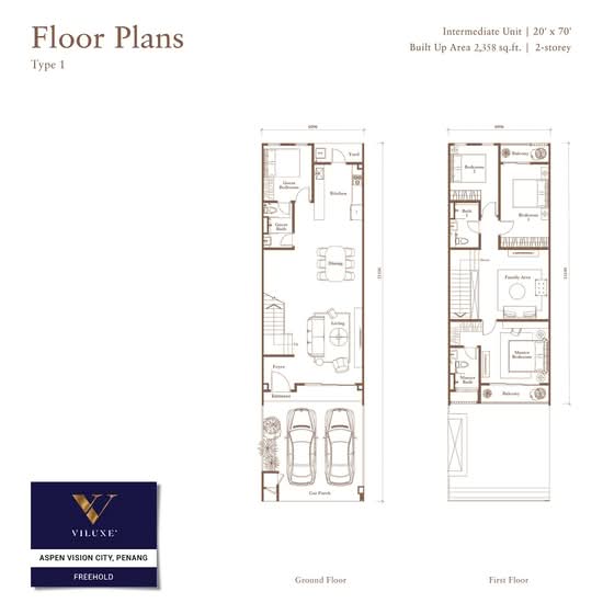 Viluxe at Aspen Vision City - Floor Plan - iProperty.com.my