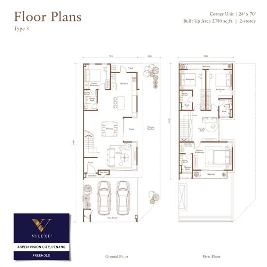 Viluxe at Aspen Vision City - Floor Plan - iProperty.com.my