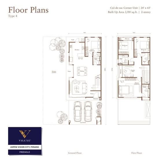 Viluxe at Aspen Vision City - Floor Plan - iProperty.com.my