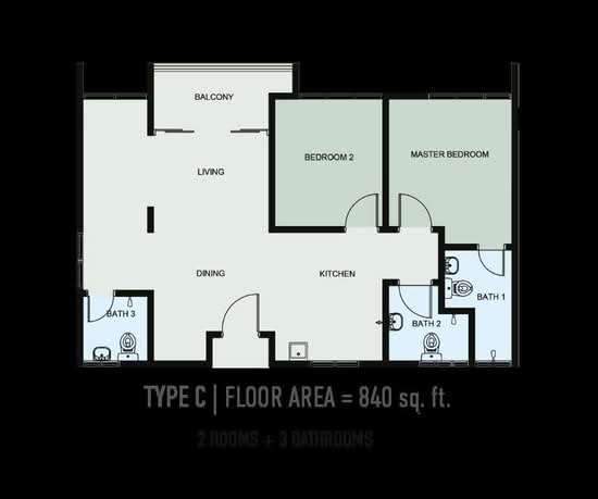 Uniwalk - Floor Plan - iProperty.com.my