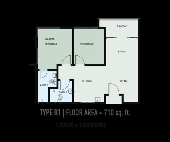Uniwalk - Floor Plan - iProperty.com.my