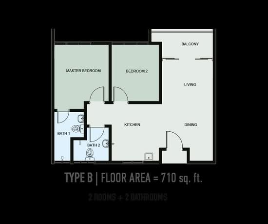 Uniwalk - Floor Plan - iProperty.com.my