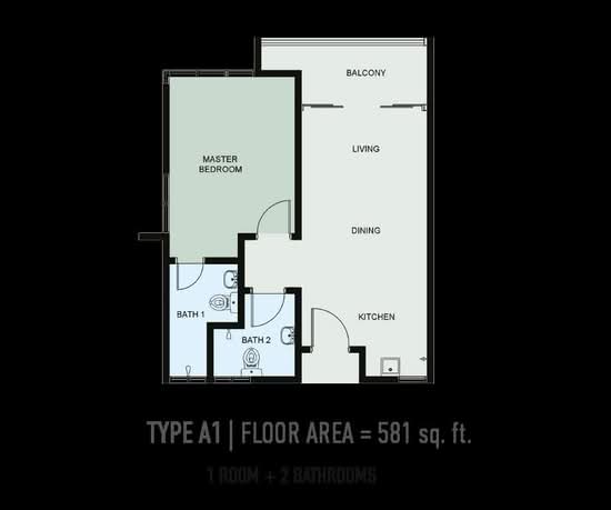 Uniwalk - Floor Plan - iProperty.com.my