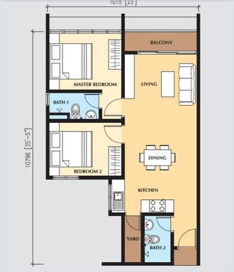 Tropika Puncak Alam - Floor Plan - iProperty.com.my