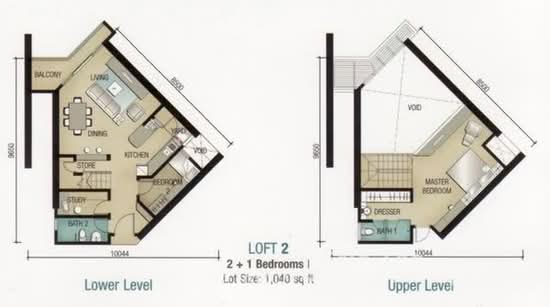 The Tropics Designer Suites - Floor Plan - iProperty.com.my