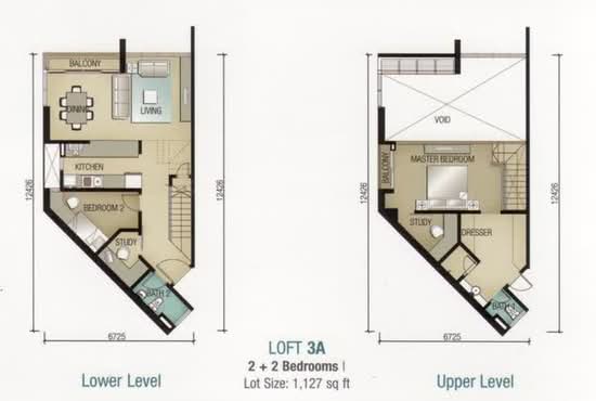 The Tropics Designer Suites - Floor Plan - iProperty.com.my