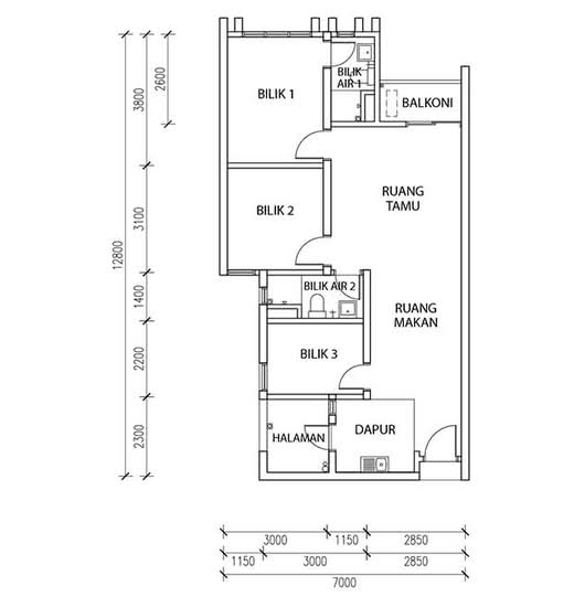 Residensi Hektar - Floor Plan - iProperty.com.my