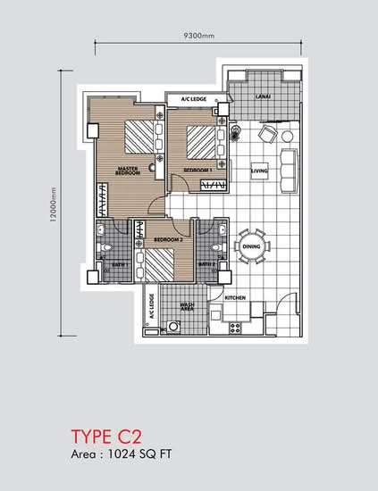 Putra - Floor Plan - iProperty.com.my