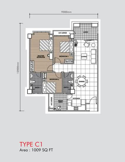 Putra - Floor Plan - iProperty.com.my