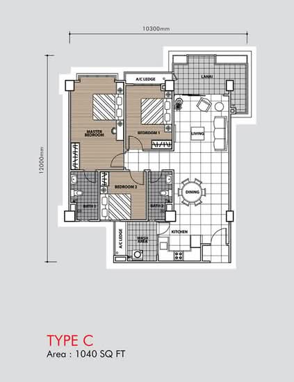 Putra - Floor Plan - iProperty.com.my