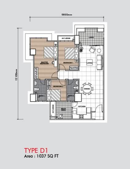 Putra - Floor Plan - iProperty.com.my