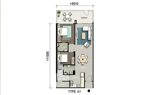 Palm Garden - Floor Plan - iProperty.com.my