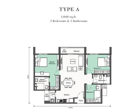 Mutiara Hilltop - Floor Plan - iProperty.com.my