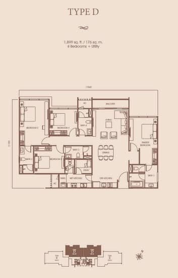 Mayfair Residences @ Pavilion Embassy - Floor Plan - iProperty.com.my