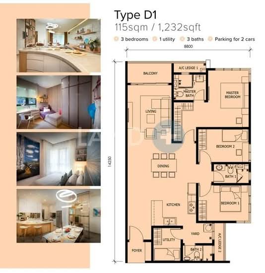 Kuchai Sentral - Floor Plan - iProperty.com.my
