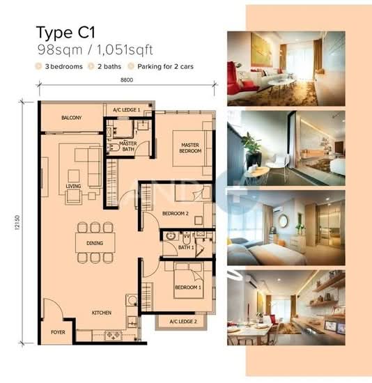 Kuchai Sentral - Floor Plan - iProperty.com.my