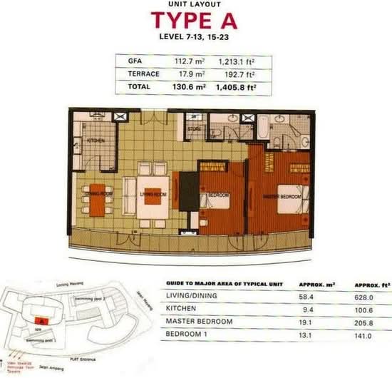 K Residences - Floor Plan - iProperty.com.my