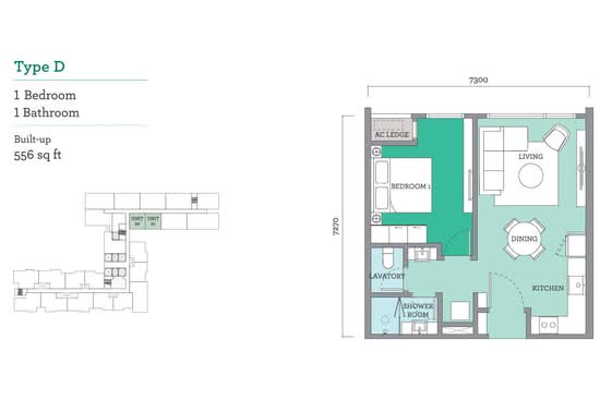 Edelweiss Shoppes @ Tropicana Gardens - Floor Plan - iProperty.com.my