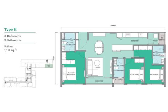 Edelweiss Shoppes @ Tropicana Gardens - Floor Plan - iProperty.com.my