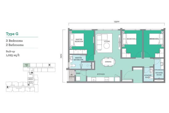 Edelweiss Shoppes @ Tropicana Gardens - Floor Plan - iProperty.com.my