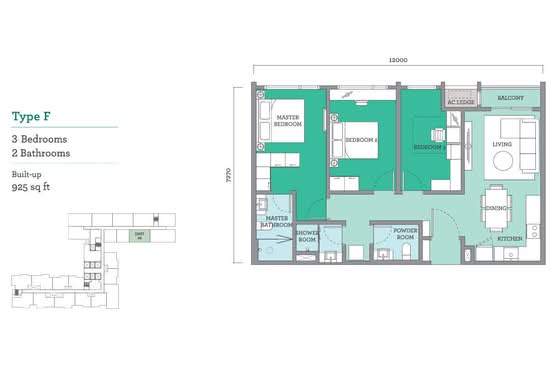 Edelweiss Shoppes @ Tropicana Gardens - Floor Plan - iProperty.com.my