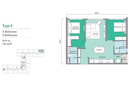 Edelweiss Shoppes @ Tropicana Gardens - Floor Plan - iProperty.com.my