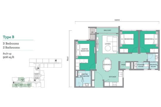 Edelweiss Shoppes @ Tropicana Gardens - Floor Plan - iProperty.com.my