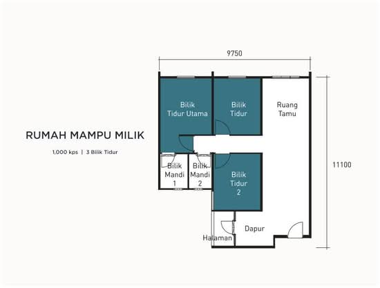 Denai Nusantara Apartment - Floor Plan - iProperty.com.my