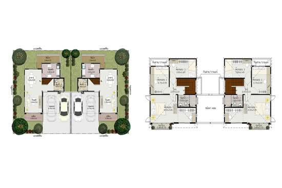 Supalai Ville Wongwaen-Lumlukka Klong 3 - Floor Plan