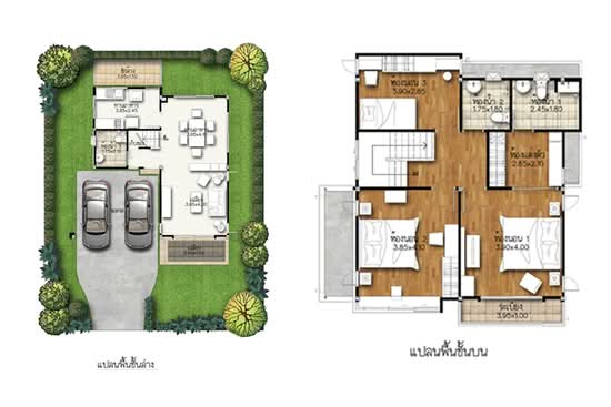Supalai Ville Wongwaen-Lumlukka Klong 3 - Floor Plan
